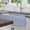 Nantucket Sinks 33-Inch Farmhouse Fireclay Sink with Shabby Sugar Finish FCFS3320S-ShabbySugar - alternate 4